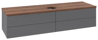Villeroy & Boch Waschtischunterschrank Antao L25_1 1600x360x500mm mit Beleuchtung FK/AP: GK/2 L25012GK
