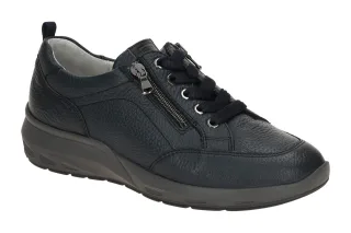 Waldl?ufer 831001 M-TONIA Damen Slipper Halbschuhe Blau - notte bequem mit Ke...