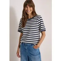 CECIL T-Shirt aus softem Materialmix