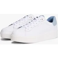 Tommy Hilfiger CHIC PLATFORM CUPSOLE SNEAKER Plateausneaker, Freizeitschuh, Halbschuh, Schnürer mit schönem TH-Logoelement