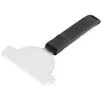 Plancha Scraper, Schaber schwarz/edelstahl