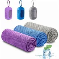 Zaewry Sporthandtuch Kühlendes Handtuch Kühltücher Sporthandtuch Kühlende Handtücher, (3-St)