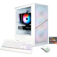 GAMEMAX AERIS MW AMD Ryzen 7 5700X 32GB 1TB SSD Gaming-PC (AMD Ryzen 7 5700X, RTX 5070, 32 GB RAM, 1000 GB SSD, Luftkühlung aktiv, Windows 11)