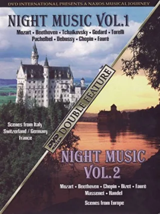 Night Music Vol.1+2: Mozart Beethoven Tschaikowski Debussy Chopin ... (2 DVD NTSC)