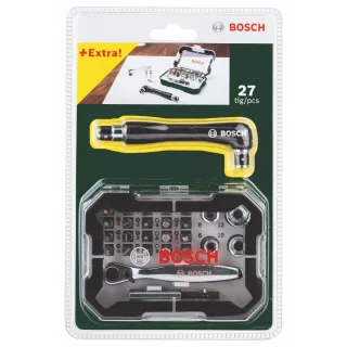 Bosch 26 + 1-tlg. Schrauberbit-Set mit Ratsche - 2607017392
