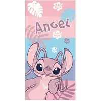 Lilo & Stitch Badetücher Lilo & Stitch Badetuch 70x140cm – Pink Fast Dry Design, 100% Polyester (1-St)
