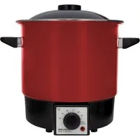 Bielmeier Einkochautomat einwecken einkochen Emaille rot 9 Liter, 1000 W, BHG 980.0 Made in Germany (B980024)