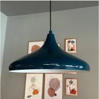 Bamyum Pendelleuchte Bamyum Pendelleuchte Durchmesser 35 cm E27 Metall Moderne Lampe, ohne Leuchtmittel