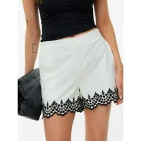 Vero Moda Shorts VMKIANA MW SHORTS WVN BTQ Baumwolle