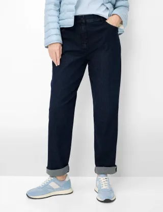Raphaela by Brax Damen Five-Pocket-Hose Style CORRY DARK BLUE SLIGHTLY USED, denim dunkelblau, Gr. 36