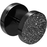 PIERCINGLINE Fake-Ear-Plug Chirurgenstahl Fake Plug DIAMANTOPTIK (Fake Plugs, 1-tlg)