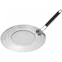 WESTMARK Spritzschutzdeckel für Töpfe und Pfannen mit Ø 20, 24 und 28 cm, Hitzeisolierter Griff
