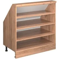 Vicco Kommode Rion, Goldkraft Eiche, 80 x 81.6 cm mit 4 Fächern (1 St)