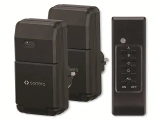 SONERO Funksteckdosen-Set S-RCS302, Outdoor