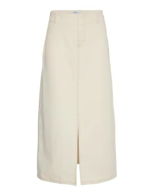 msch copenhagen - MSCHPhelina Ida HW Denim Skirt oatmeal - Gr. - S