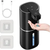 Minicloss Seifenspender Automatischer Seifenspender Wandmontage – Elektrischer Seifenspender, (1-tlg), USB-C wiederaufladbar, wasserdicht für Küche & Bad
