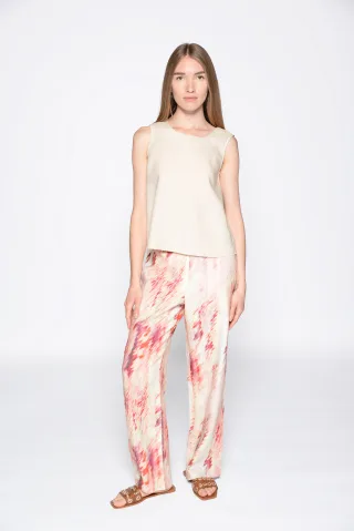 IN LINEA - Top, Rundhals 209 sand - Gr. - 36