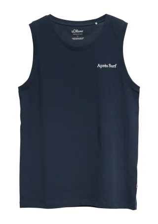 s.Oliver - T-Shirt blau - Gr. - L