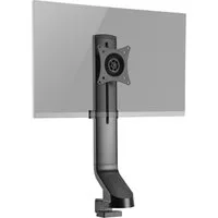 RICOO Monitor-Halterung Monitor LED LCD TFT Tischhalterung höhenverstellbar TS2011, (bis 27 Zoll, VESA 75x75 und 100x100, 1-tlg., 7 kg pro Frontplatte, von 43-69 cm (17"-27) Bildschirm-Diagonale, neigbar +/-10°, schwenkbar bis zu 20°, vertikal verste