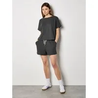Apricot Shorts Mini-Shorts (mit Kordel) aus Waffelstrick