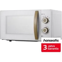 Hanseatic Mikrowelle SMH207WSH-P, weiß, Mikrowelle, 20 l, inkl. 3 Jahre Herstellergarantie