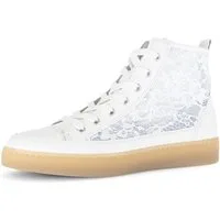 Gabor Plateausneaker, Schnürschuh, Freizeitschuh, High-Top-Sneaker mit modischer Stickerei