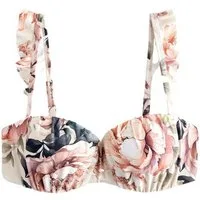 Next Bügel-Bandeau-Bikini-Top Wattiertes Bandeau-Bikinioberteil mit Bügel (1-St)