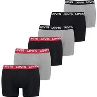 Levi's® Boxershorts LEVIS MEN REPEAT LOGO BOXER BRIEF 6P ECOM (6er Pack)