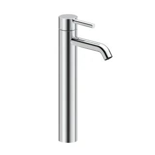 Herzbach DEEP Waschtischmischer XL-Size 130mm mit PUSH-Ablauf Chrom, 18.023100.3.01 18.023100.3.01