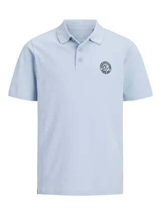 JACK&JONES - JJALLIANCE POLO SS JNR Celestial Blue - Gr. - 152