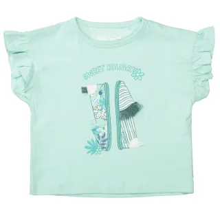 STACCATO - Md.-T-Shirt T-Shirt mit Print aqua - Gr. - 110