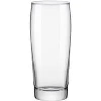 van Well Bierglas Willybecher, 12-tlg., Glas, 0,25 L, geeicht, spülmaschinenfest, Gastronomiequalität, 12-tlg.