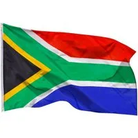 PHENO FLAGS Flagge Südafrika Flagge - Südafrikafahne 90 x 150 cm, Strapazierfähige Fahne für Fahnenmast, mit 2 Ösen