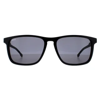 Hugo Boss Sonnenbrille 0921/S 807 IR Schwarz Grau Blau
