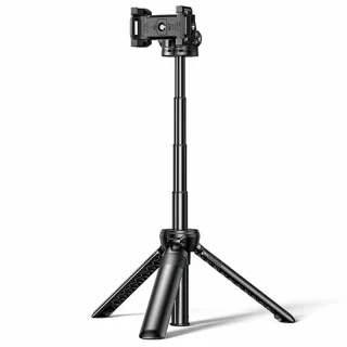 UGREEN LP753 Multifunctional Desktop Tripod Selfie Stick 22cm Folding Size 1/4 Screw Compatible with 4-7.2in Phone for V