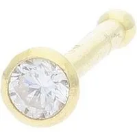 JuwelmaLux Nasenpiercing Nasenstecker Gold 750 Brillant JL52-01-0022 JuwelmaLux (1-tlg)