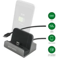 4smarts 4smarts Ladestation VoltDock USB-C 60W, grau Induktions-Ladegerät