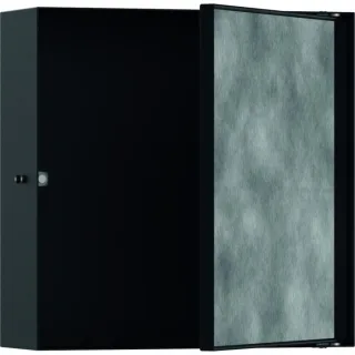 hansgrohe XtraStoris Wandnische 56085670 30x30x10cm, mit befliesbarer Tür, mattschwarz