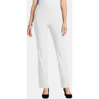 GOLDNER Schlupfhose Kurzgröße: Schlupfhose CARLA in Super-Stretch Bequeme Slim Fit Hose mit Rundumdehnbund und streckender Silhouette