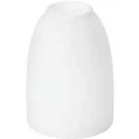 Orion Leuchten Lampenschirm Ersatzglas Lampenschirm E14 Ø 78 mm Opal Weiß