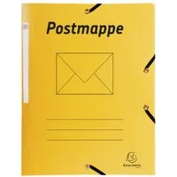 EXACOMPTA Organisationsmappe Exacompta Postmappe A4 PP gelb