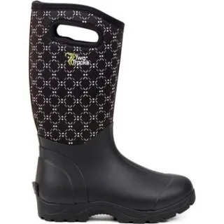 TwoTracks Baruga White Caro Neoprenstiefel hoch 39 - EU