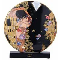 Goebel Dekovase Klimt - Der Kuss / Der Lebensbaum H 22.5 cm