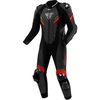 SHIMA Motorradkombi Hyper RS perforierte 1-Teiler Motorrad Lederkombi Rückenprotektor enthalten