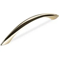 SO-TECH® Möbelgriff Bügelgriff HE08 BA 96 - 128 mm - incl. Schrauben, Lochabstand 96 mm Messingoptik - inkl. Schrauben