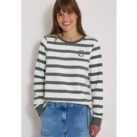 CECIL Sweatshirt mit Rundhalsausschnitt