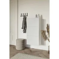 Selsey Hängeschuhschrank VELDIO Wand-Schuhkipper mit 3 Klappen, 50 cm breite