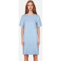 salzhaut Midikleid UPHEBEN - STRIPES Damen Regular Fit salzhaut – nordisch frisch, lässig und frech für jeden Tag!