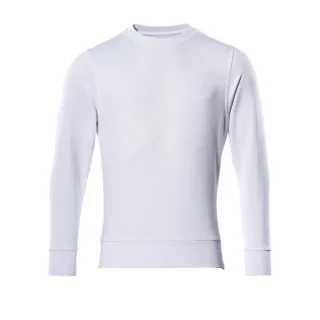MASCOT Herren Carvin Sweatshirt CROSSOVER Weiß 5XL - 51580-966-06-5XL