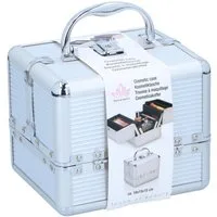 Touch of Beauty Kosmetikkoffer Touch of Beauty Makeup Koffer Silber